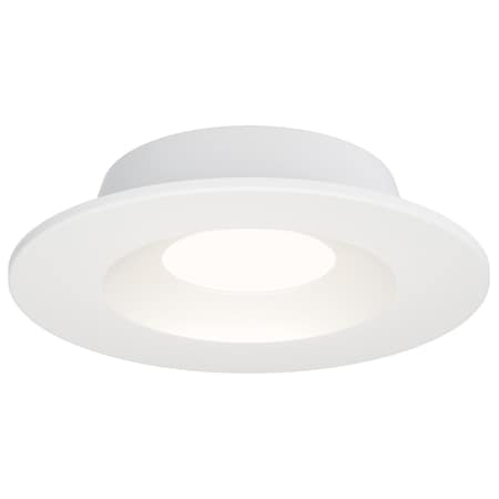 Maxim Lighting Crisp 5'' LED Recessed DownLight 3000K - Round, White 87664WT